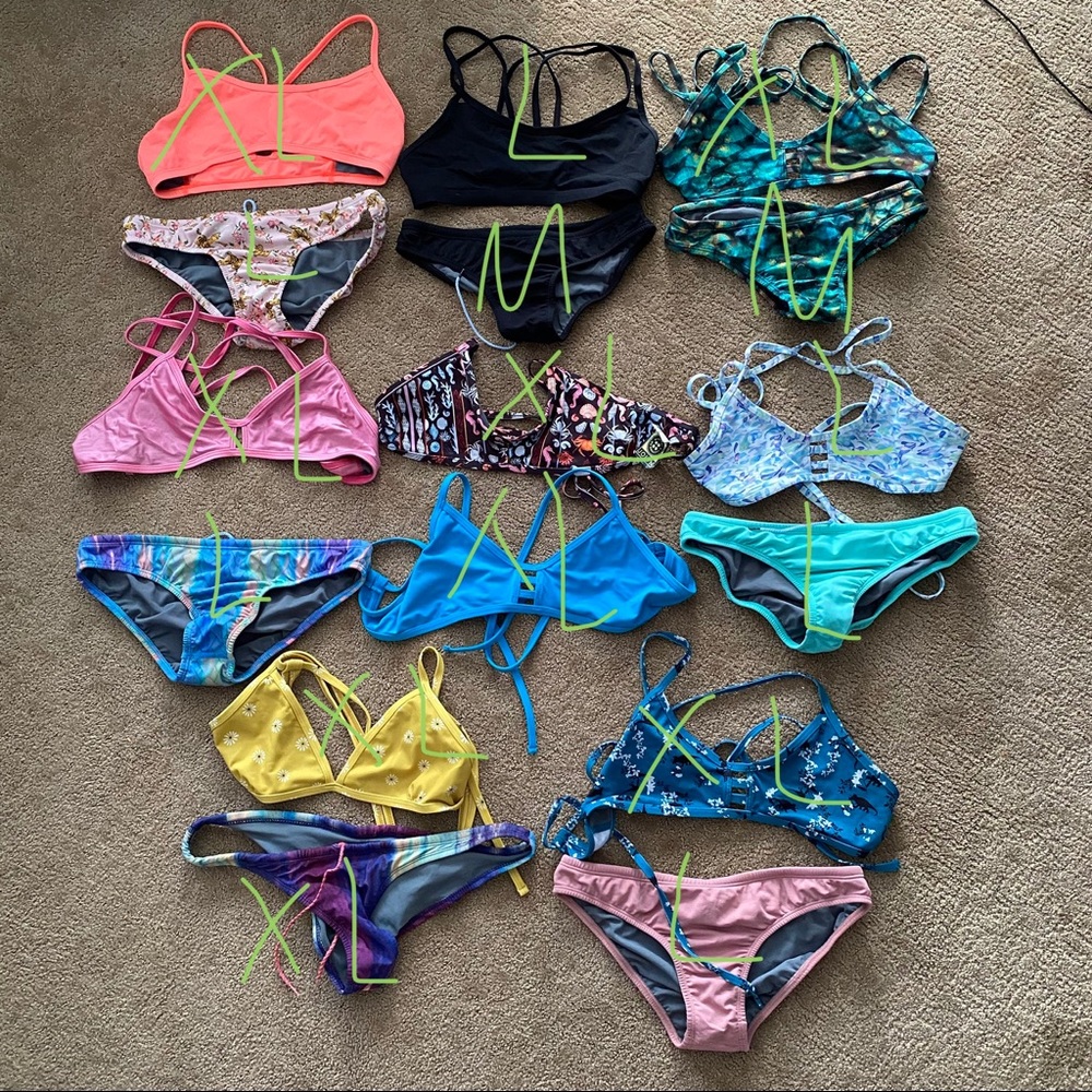 ALL SOLD jolyn bikinis